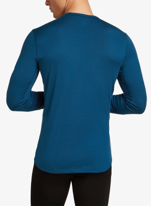 Bluza termoaktywna Icebreaker 200 Oasis L/S Crewe - atlantis