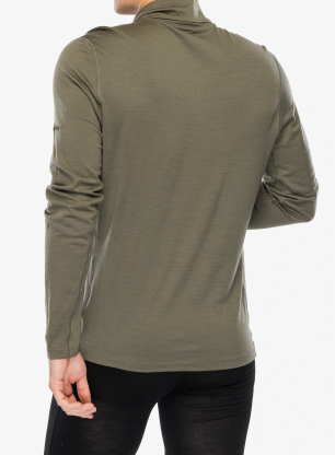 Bluza termoaktywna Icebreaker 200 Oasis L/S Half Zip - loden