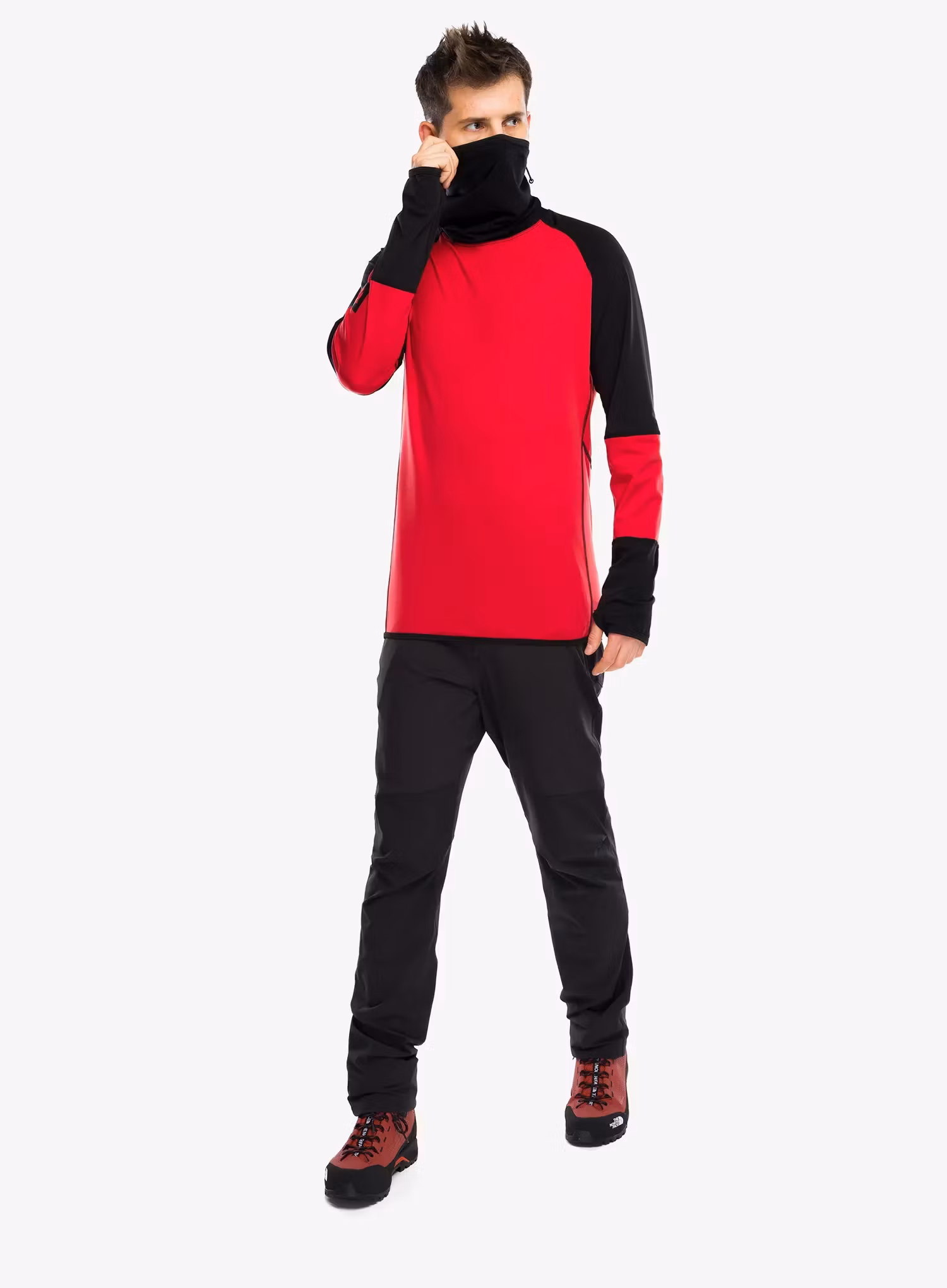 Bluza termoaktywna Majesty Surface Base Layer Top - red