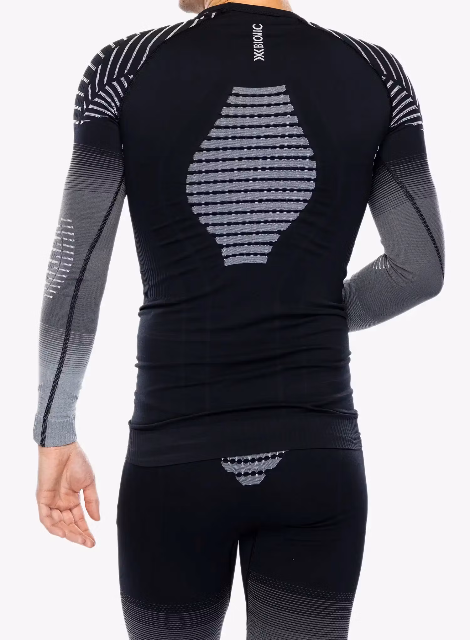 Bluza termoaktywna X-Bionic Invent Fx Shirt LS - x black/grey/light grey