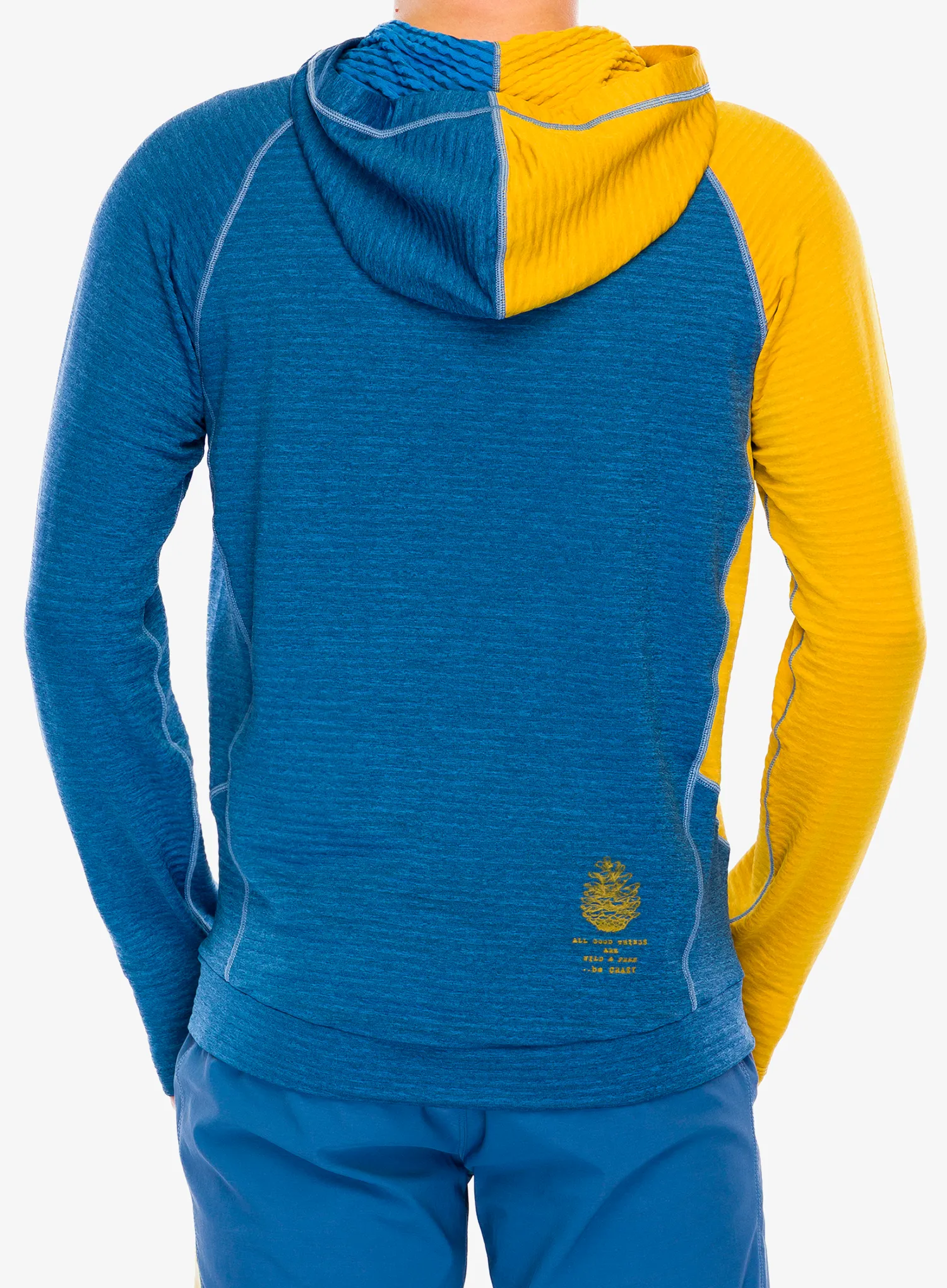 Bluza z kapturem Crazy Pull Director Light - sulphur