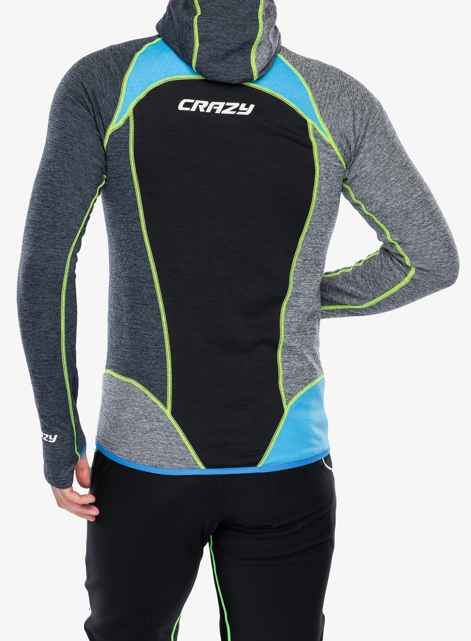 Bluza z kapturem Crazy Pull Resolution  - energy/black