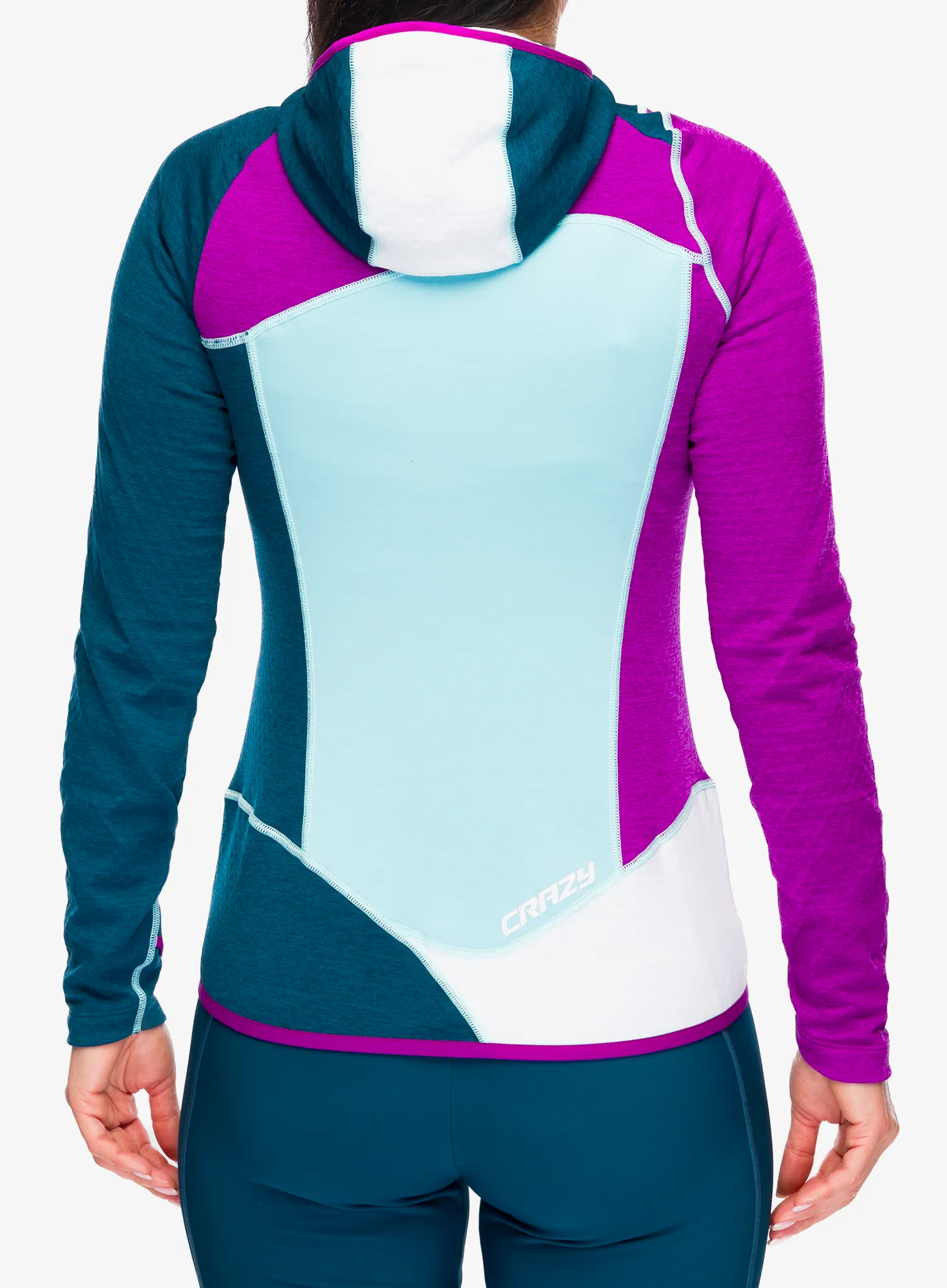 Bluza z kapturem damska Crazy Pull Ionic - early
