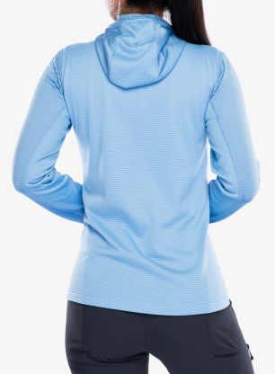 Bluza z kapturem damska Haglofs L.I.M Mid Multi II Hood - sky blue