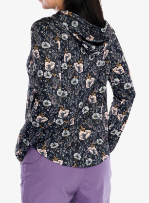 Bluza z kapturem damska Kavu Sunshade Hoodie - quiet wildflowers
