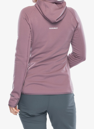 Bluza z kapturem damska Mammut Aconcagua ML Hooded Jacket - flux