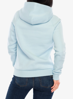 Bluza z kapturem damska Peak Perfomance Original Hood - cloud