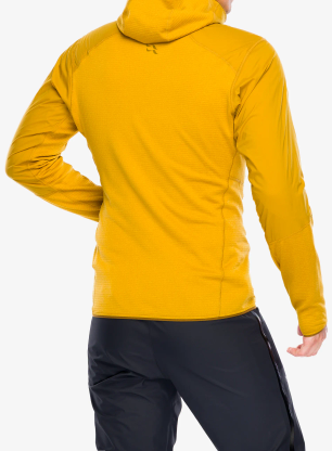 Bluza z kapturem Rab Ascendor Summit Hoody FZ - sahara