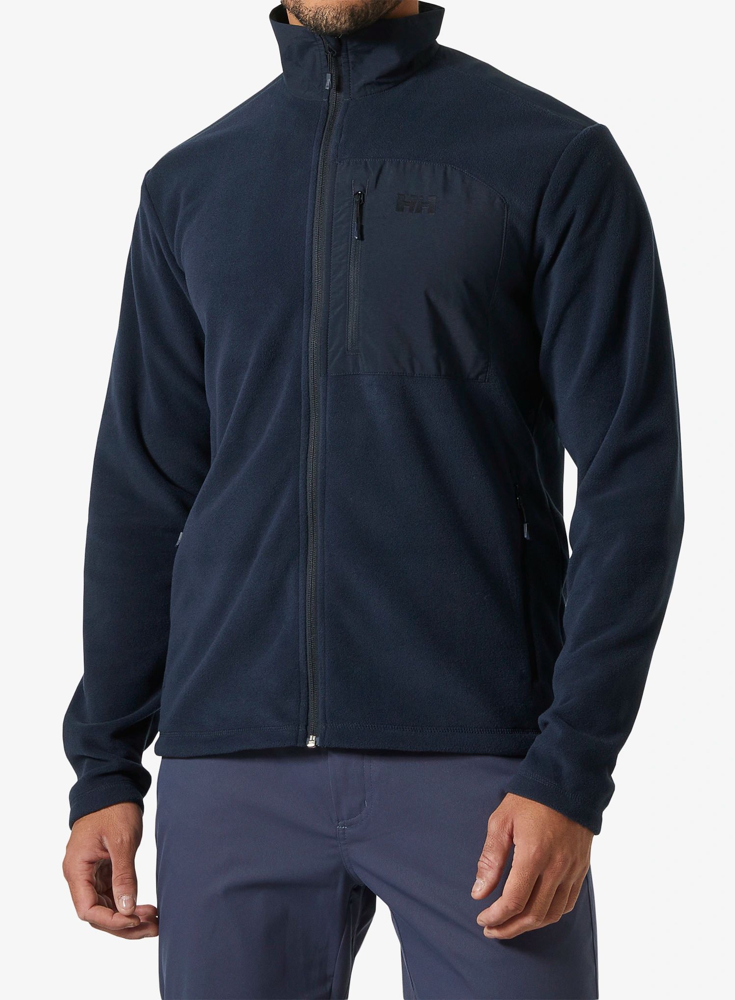 Mikina se zipem Helly Hansen Daybreaker Block Jacket - navy
