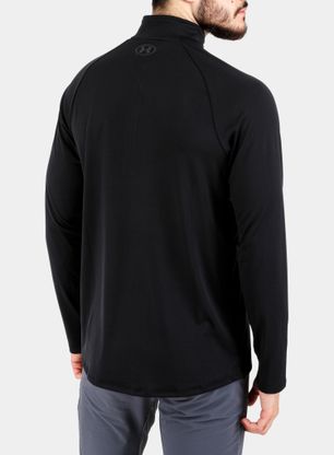 Bluza Under Armour Tech 2.0 1/2 Zip LS - black/charcoal