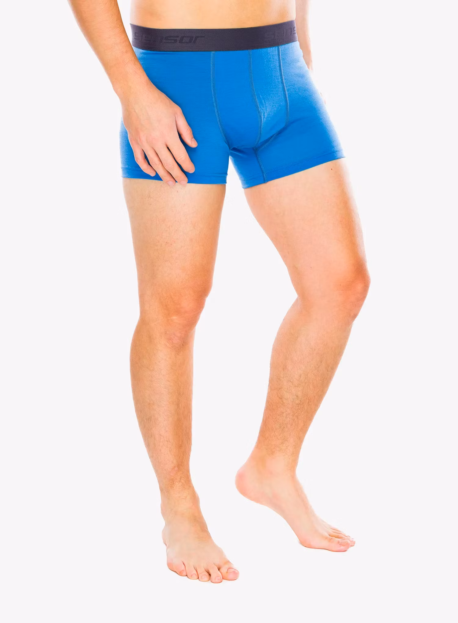 Bokserki termoaktywne Sensor Merino Active 3Pack - blue/black/deep blue