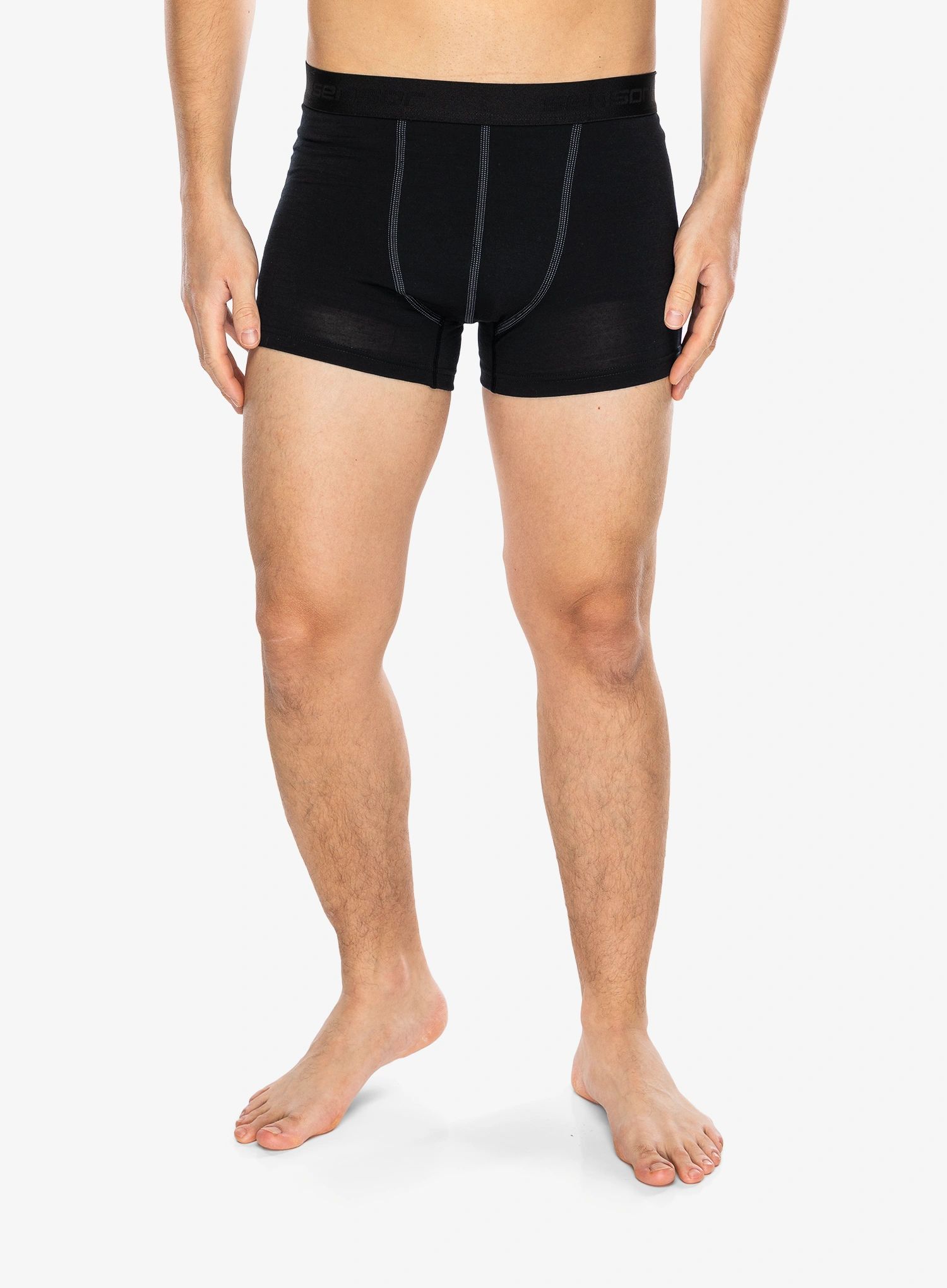 SENSOR MERINO ACTIVE pánské trenky černá Velikost: M