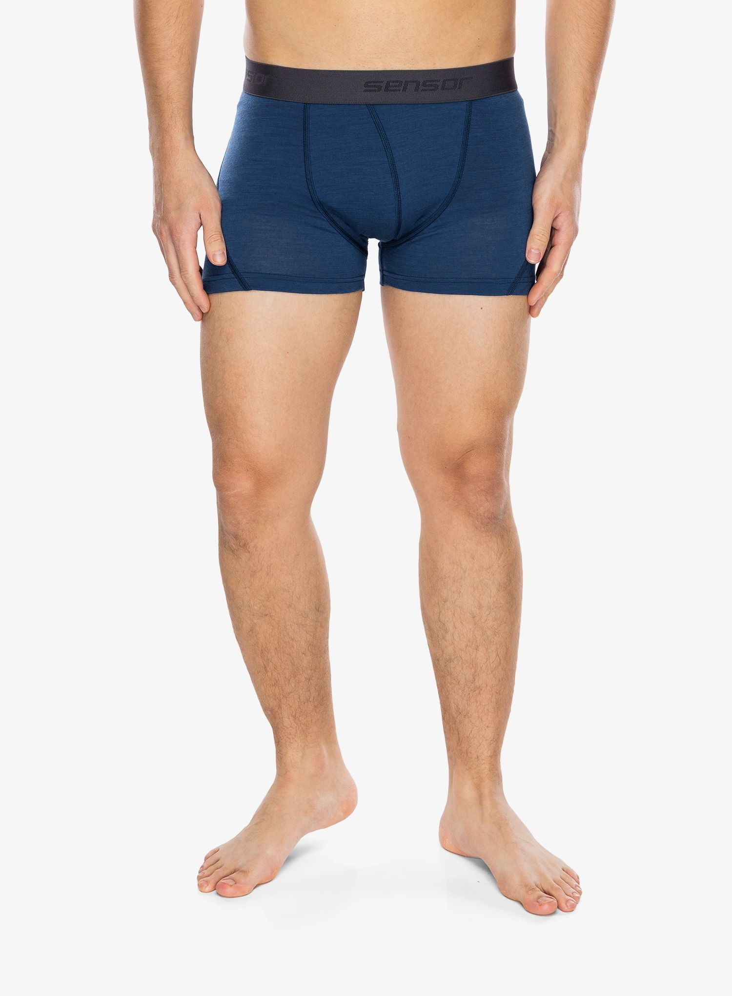 SENSOR MERINO AIR pánské trenky tm.modrá 23200013-00 Velikost: M