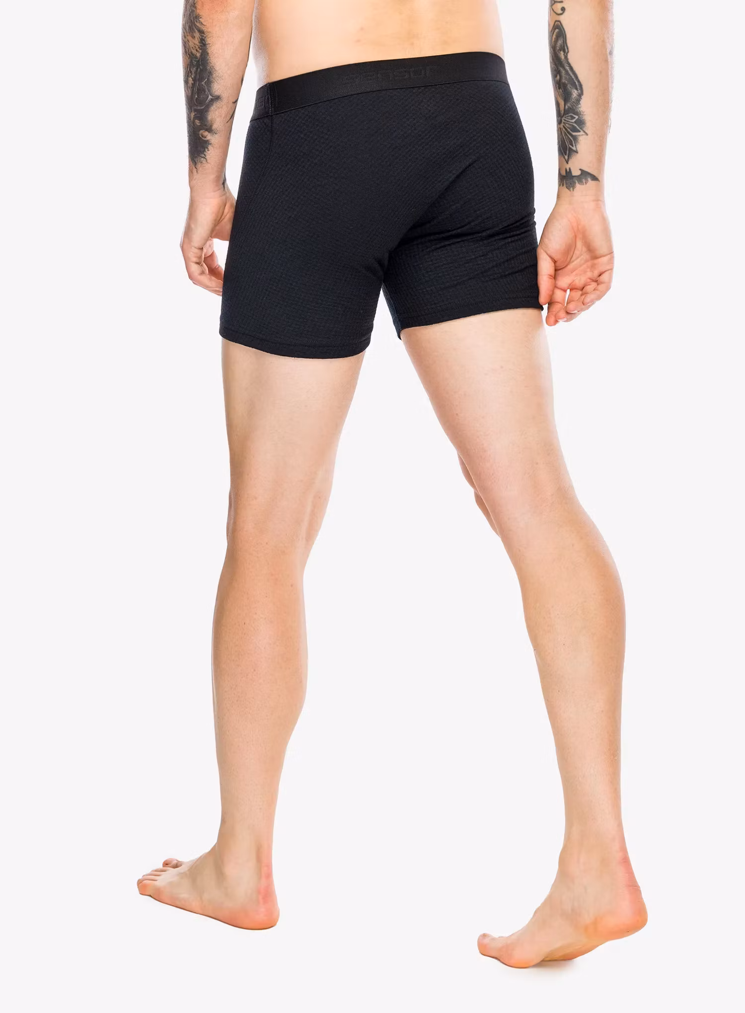 Bokserki termoaktywne Sensor Merino DF Boxers - black