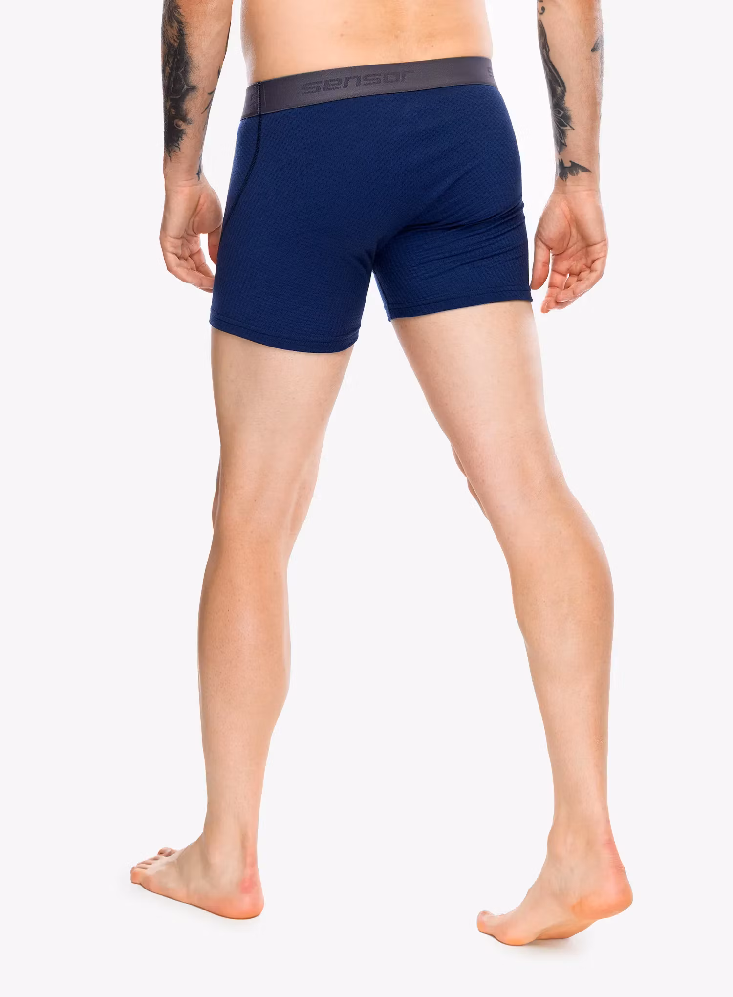 Bokserki termoaktywne Sensor Merino DF Boxers - deep blue