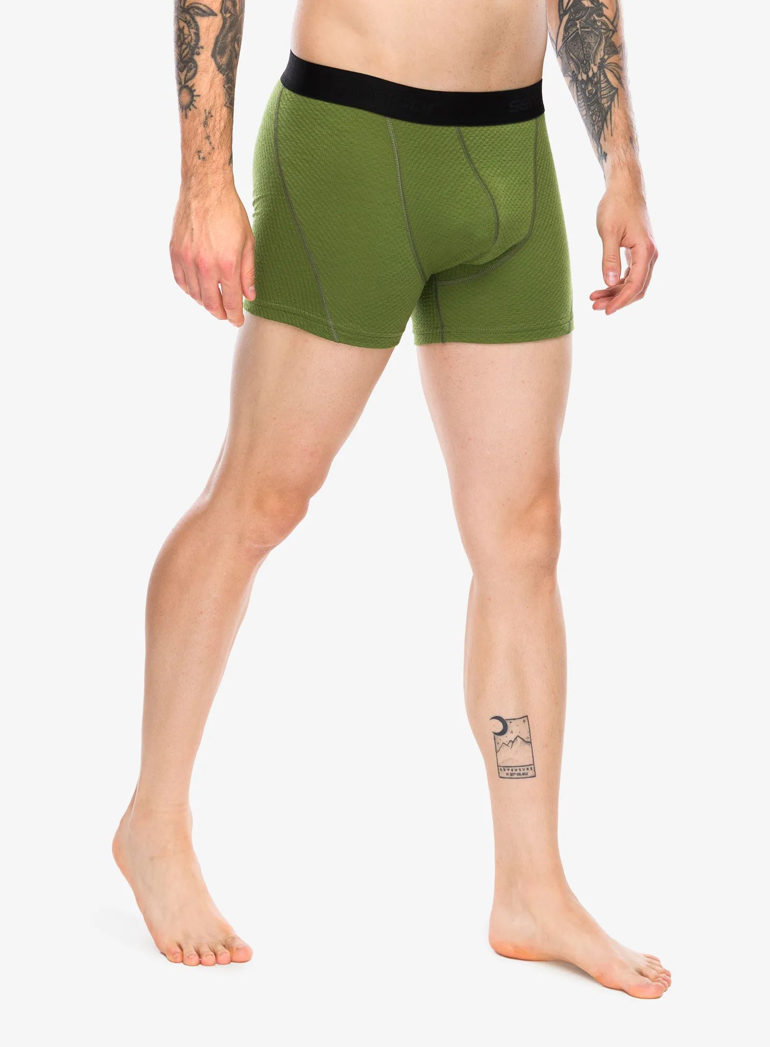 Termoaktivní boxerky Sensor Merino DF Boxers - safari