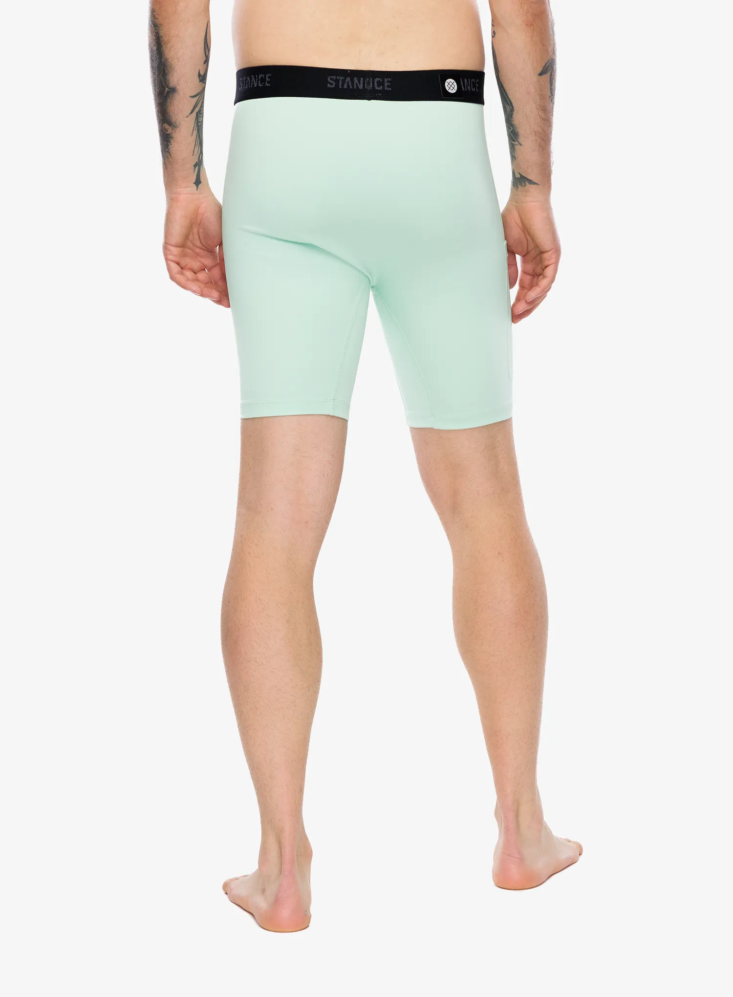 Bokserki termoaktywne Stance Compression Nylon Underwear - mint