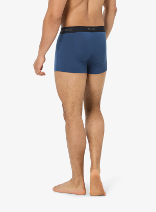 Bokserki termoaktywne Super.natural Tundra175 Toni Boxer - ocean blue/b.berry/feather gry