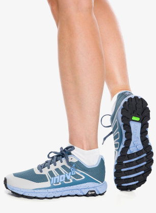 Buty do biegania damskie Inov-8 TrailFly G 270 V2 - blue/grey
