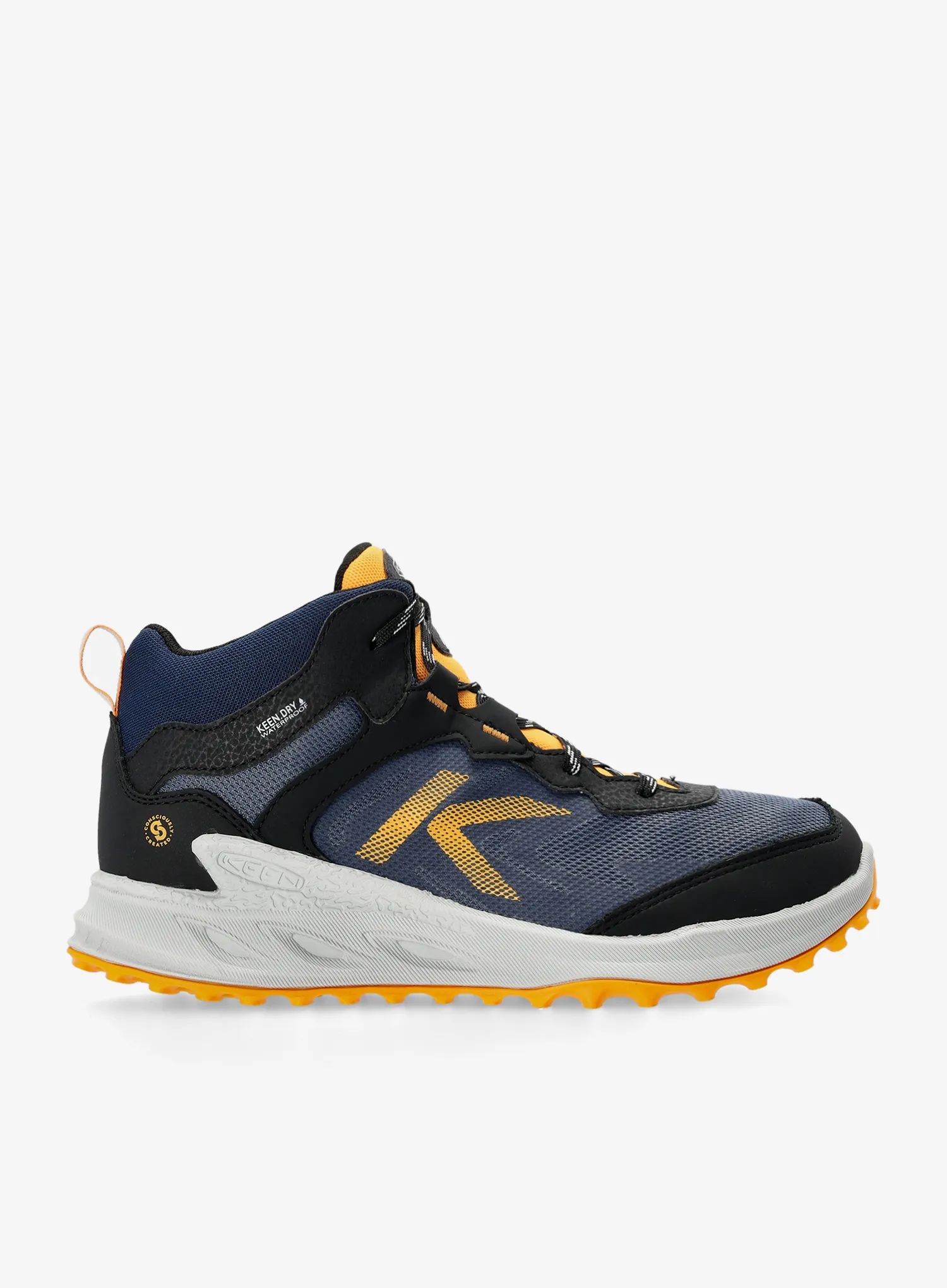 Dětské boty Keen Zionic Mid Wp - naval academy/bright marigold