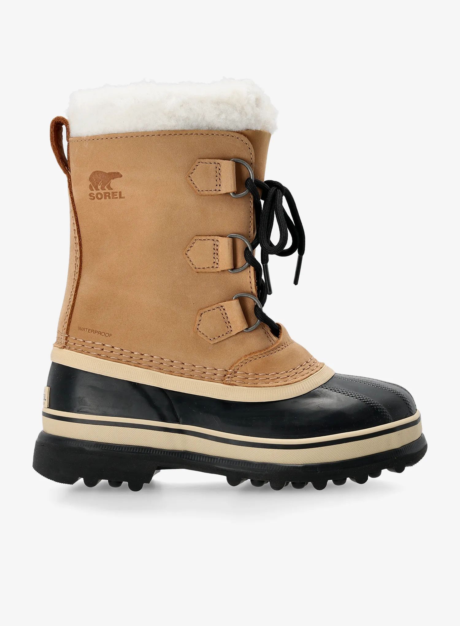 Dětské boty Sorel Caribou WP - buff/buff