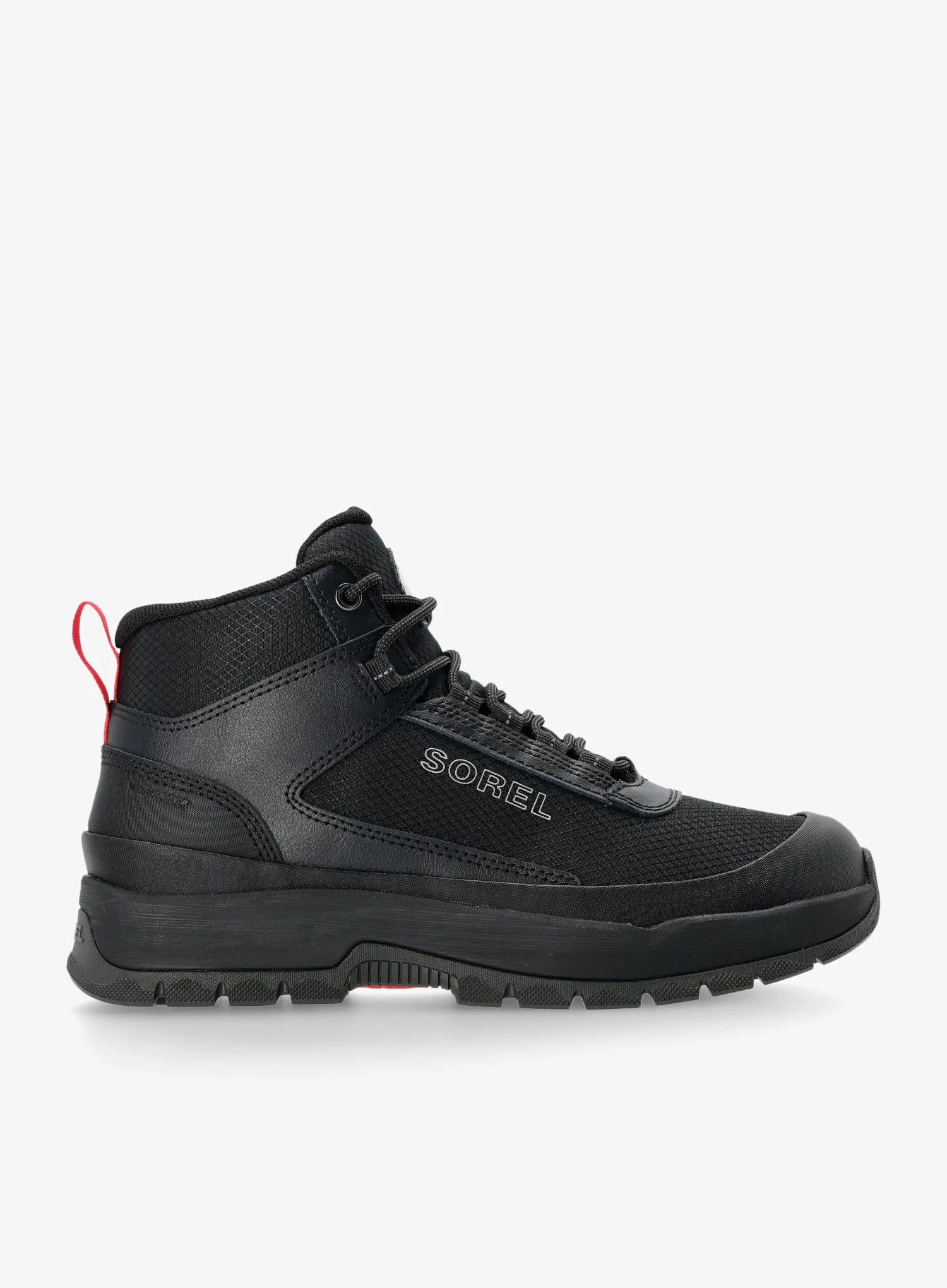 Outdoorové boty Sorel Outing NW Sneaker Mid WP - black/black