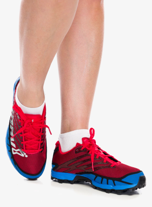 Buty trailowe damskie Inov-8 X-Talon 255 - red/blue