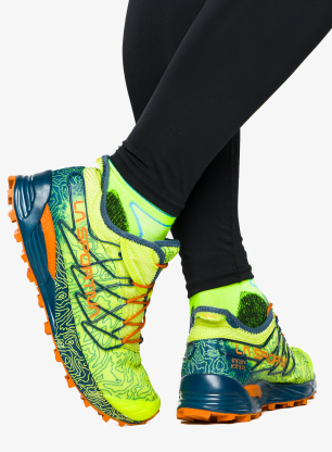 Buty trailowe La Sportiva Mutant - lime punch/storm blue
