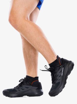 Buty trailowe Salomon Alphaglide GTX - black/asphalt/black