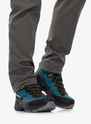 Buty trekkingowe wysokie Scarpa Rush TRK LT GTX - petrol/mustard