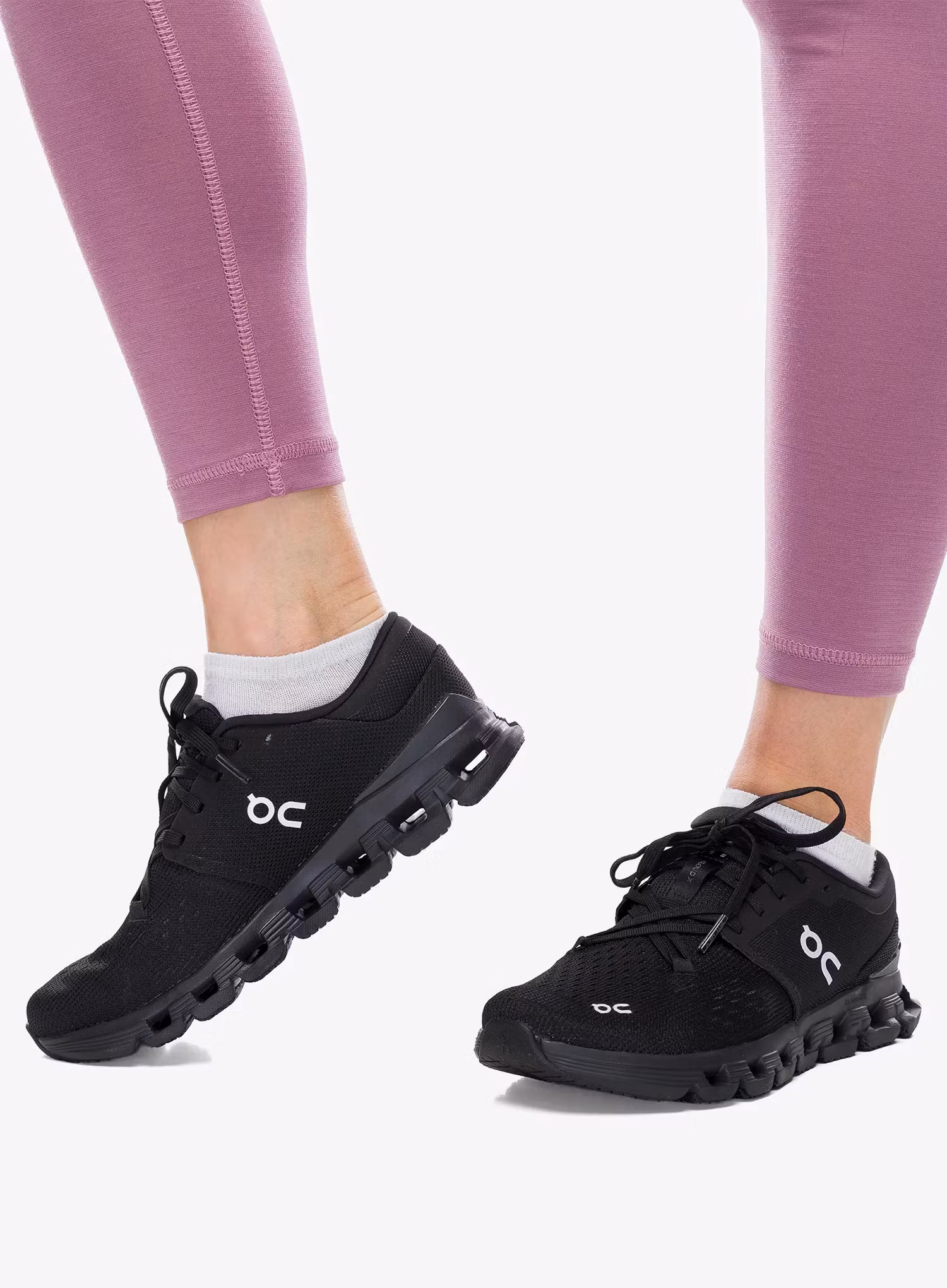 Buty treningowe damskie On Cloud X 4 - black/eclipse