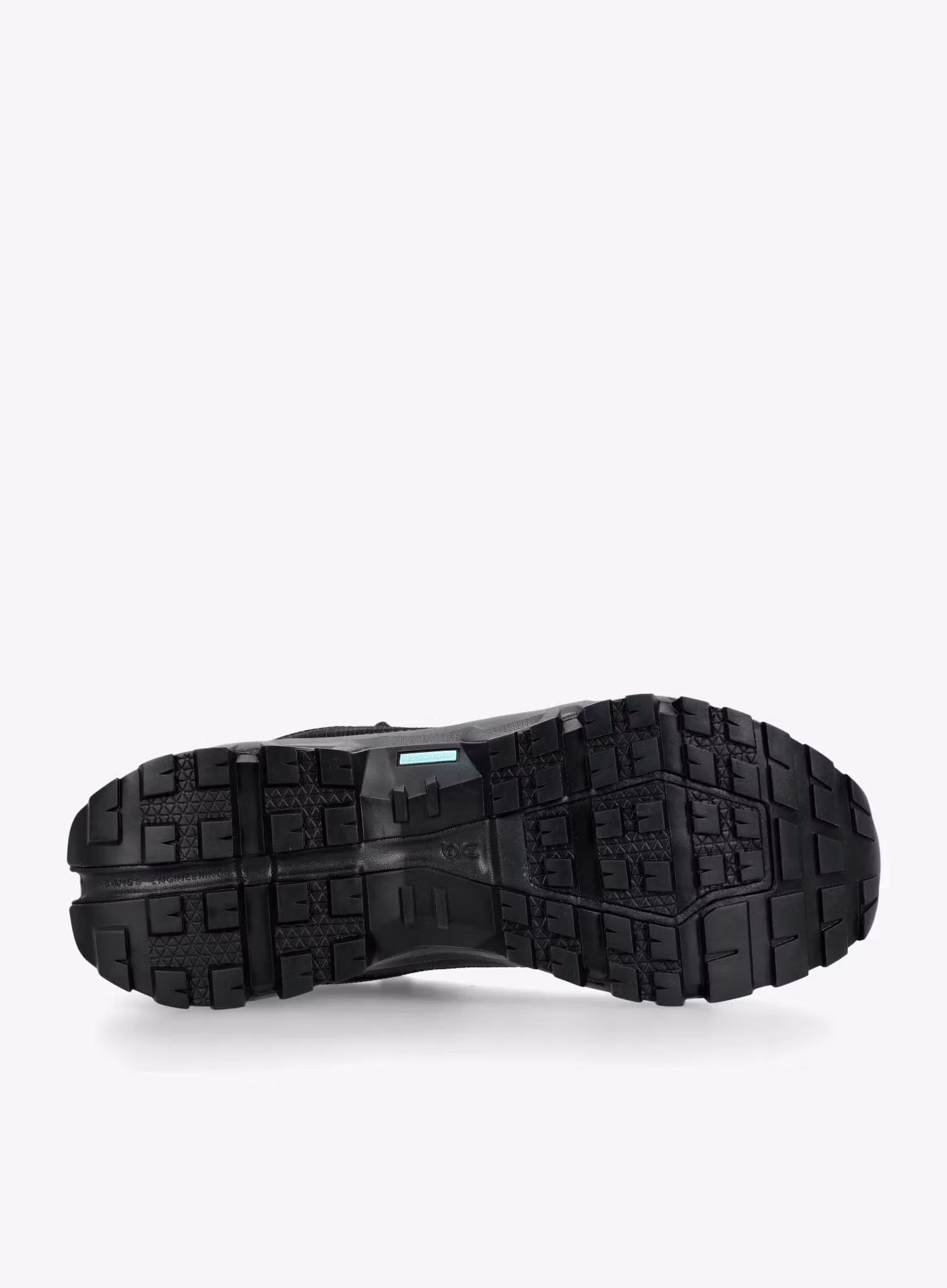 Buty turystyczne On Cloudrock Low WP - black/black