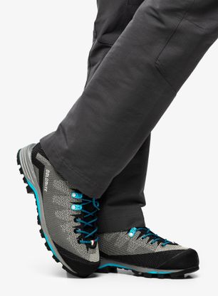 Buty wysokogórskie damskie Dolomite Veloce GTX - pewter grey/lake blue