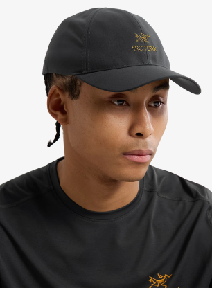 Czapka do biegania Arcteryx Bird Word Cap - 24k black