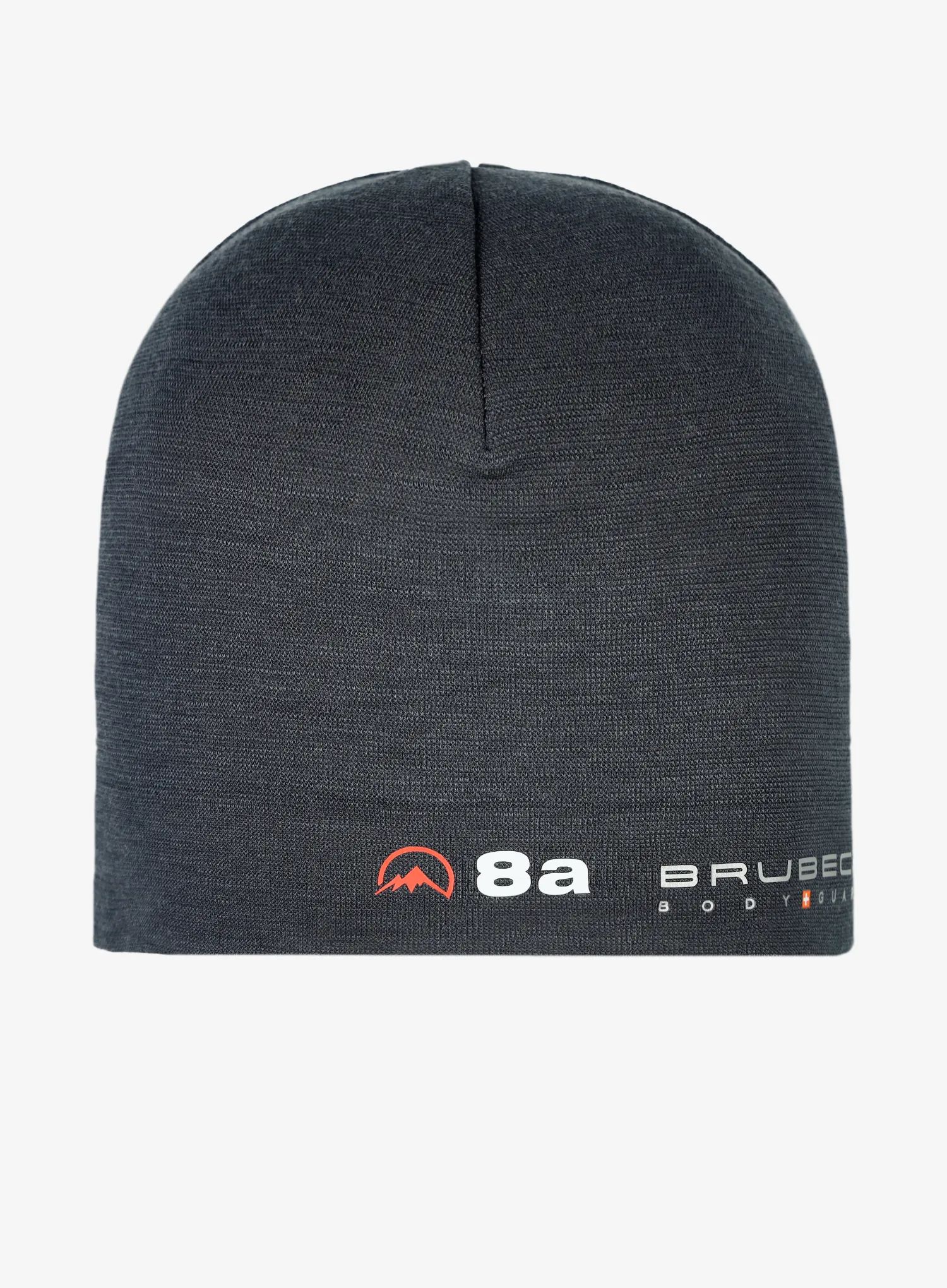 Funkční čepice Brubeck x 8a Active Wool Hat - grey/grey