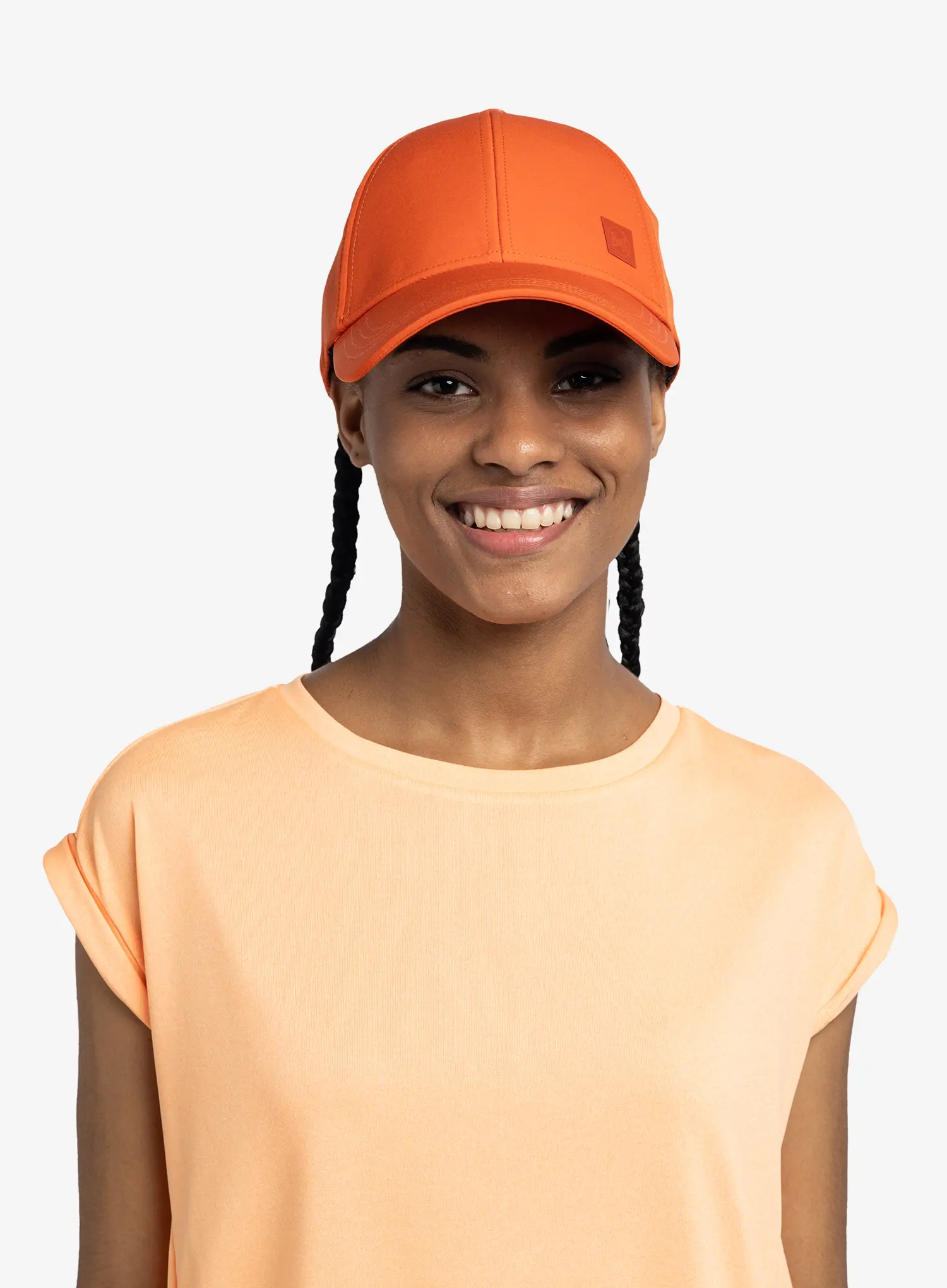 Czapka z daszkiem Buff Summit Cap - solid poppy