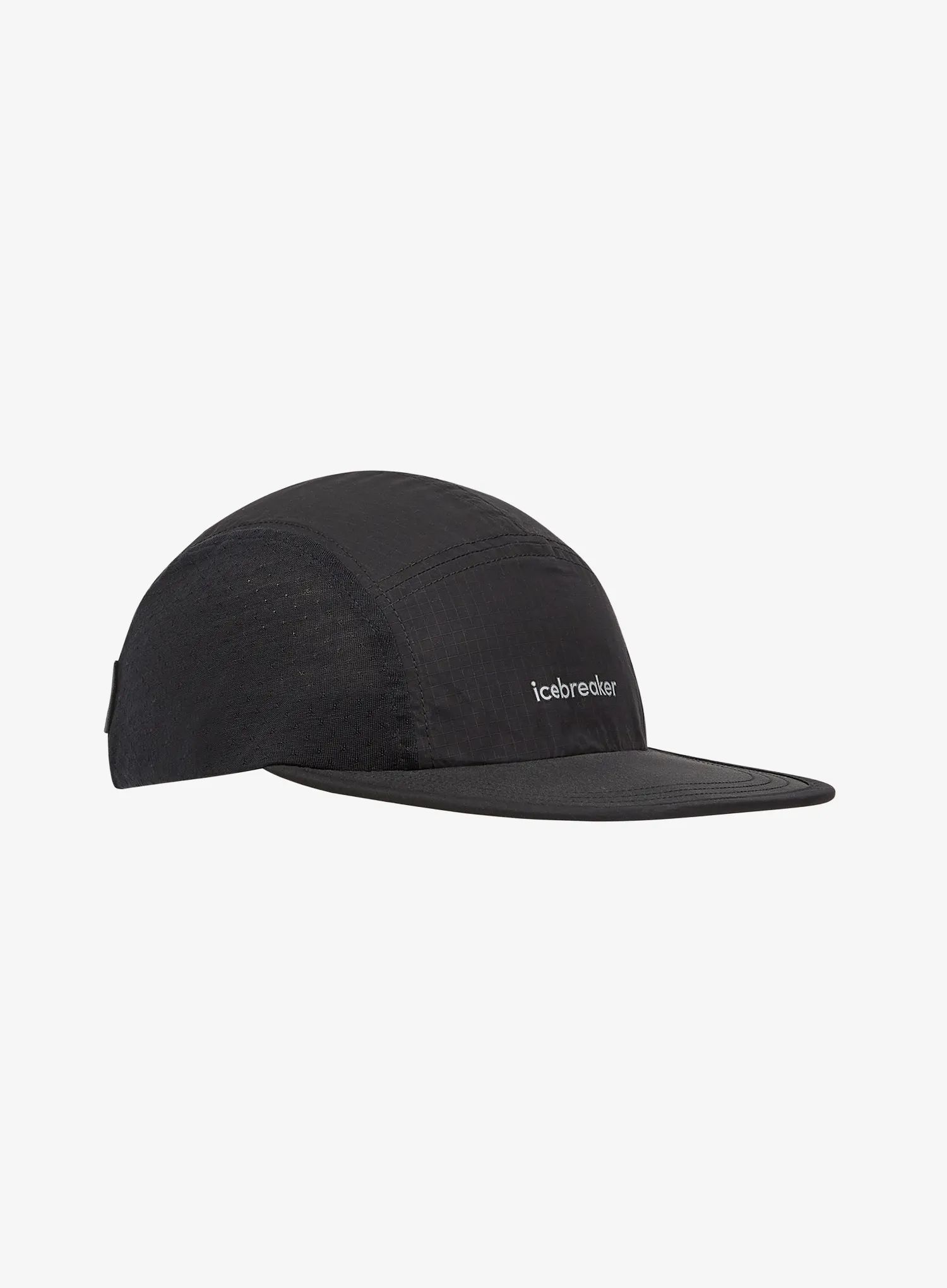 Unisex merino kšiltovka ICEBREAKER Unisex Shell+ Cotton Windb 5 Panel Cap, Black velikost: OS UNI)