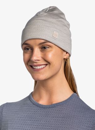 Czapka zimowa Buff Merino Heavyweight Beanie - solid cloud