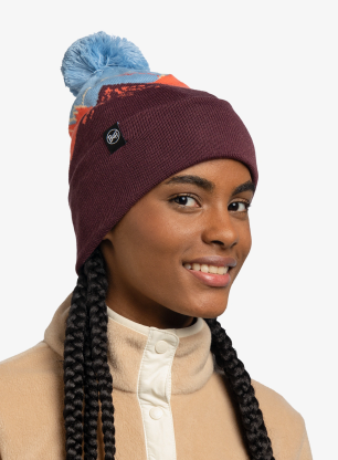 Czapka zimowa Buff Tatik - burgundy