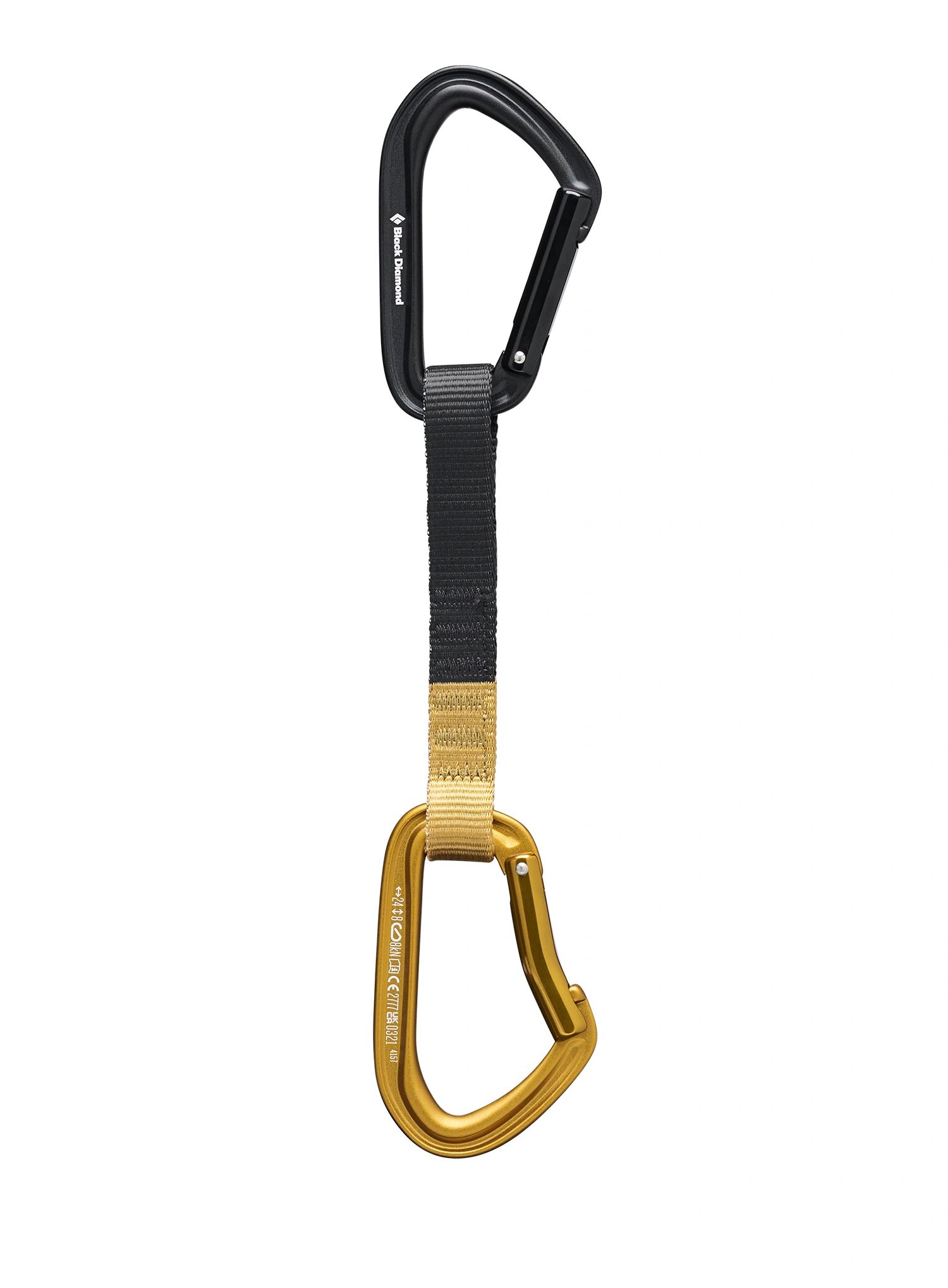 Expreska Black Diamond HotForge Quickdraw 16 cm - amber