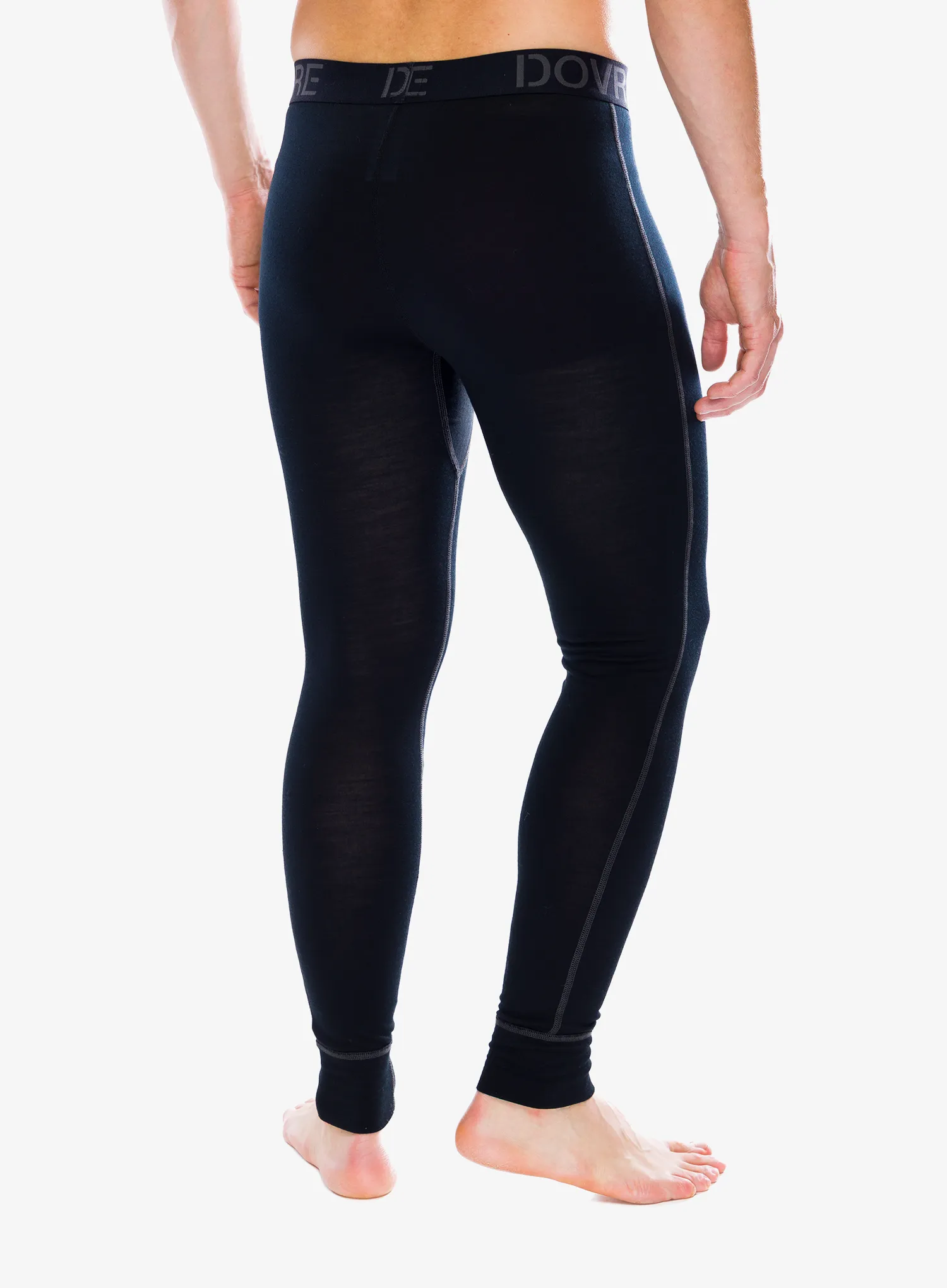 Getry termiczne Dovre 100% Merino Wool Long Johns - black