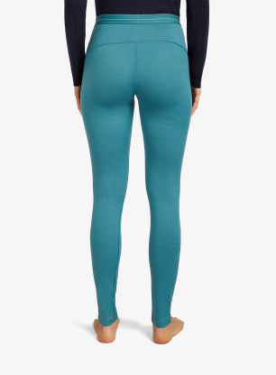 Getry termoaktywne damskie Icebreaker 200 Oasis Leggings - topaz