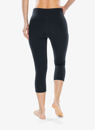 Getry termoaktywne damskie Mountain Equipment Jorasses Lite 3/4 Tight - black
