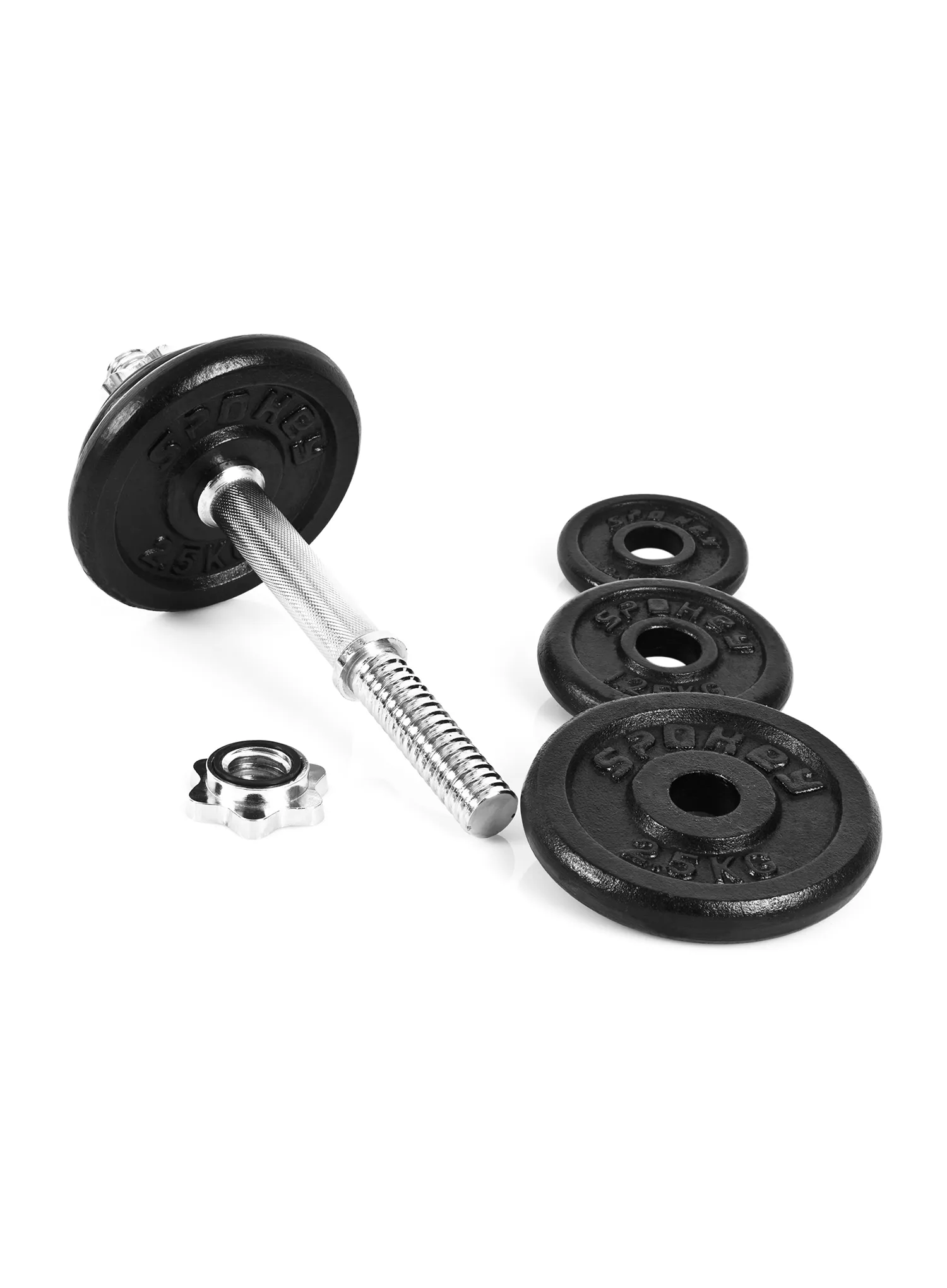 Hantle Spokey Egir 2 Pcs 20kg - black/metal
