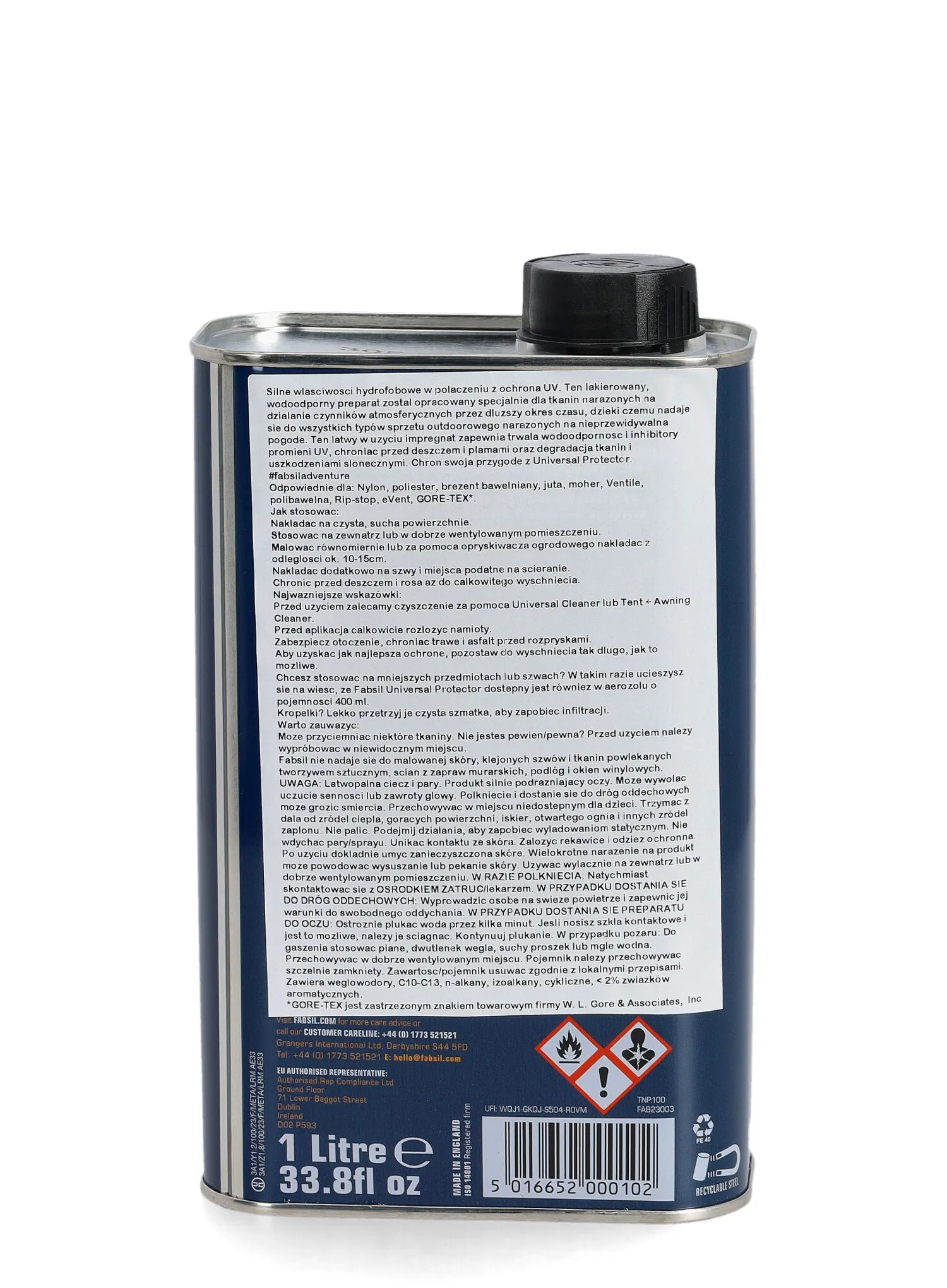 Impregnat do namiotu Grangers Fabsil Universal Protector 1000ml