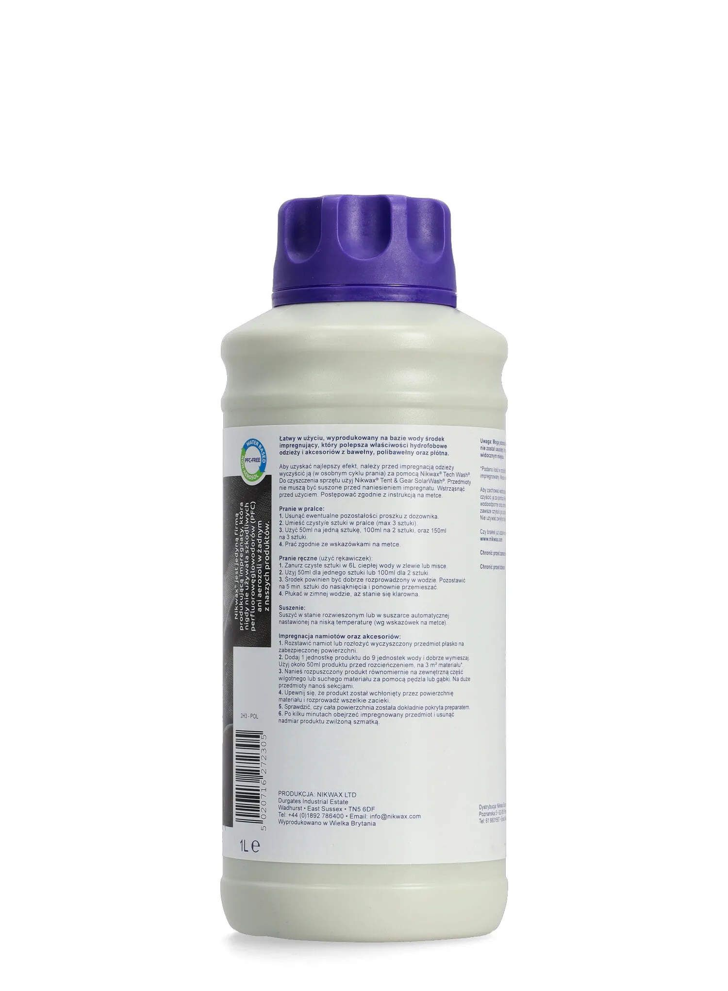 Impregnat Nikwax Cotton Proof 1l