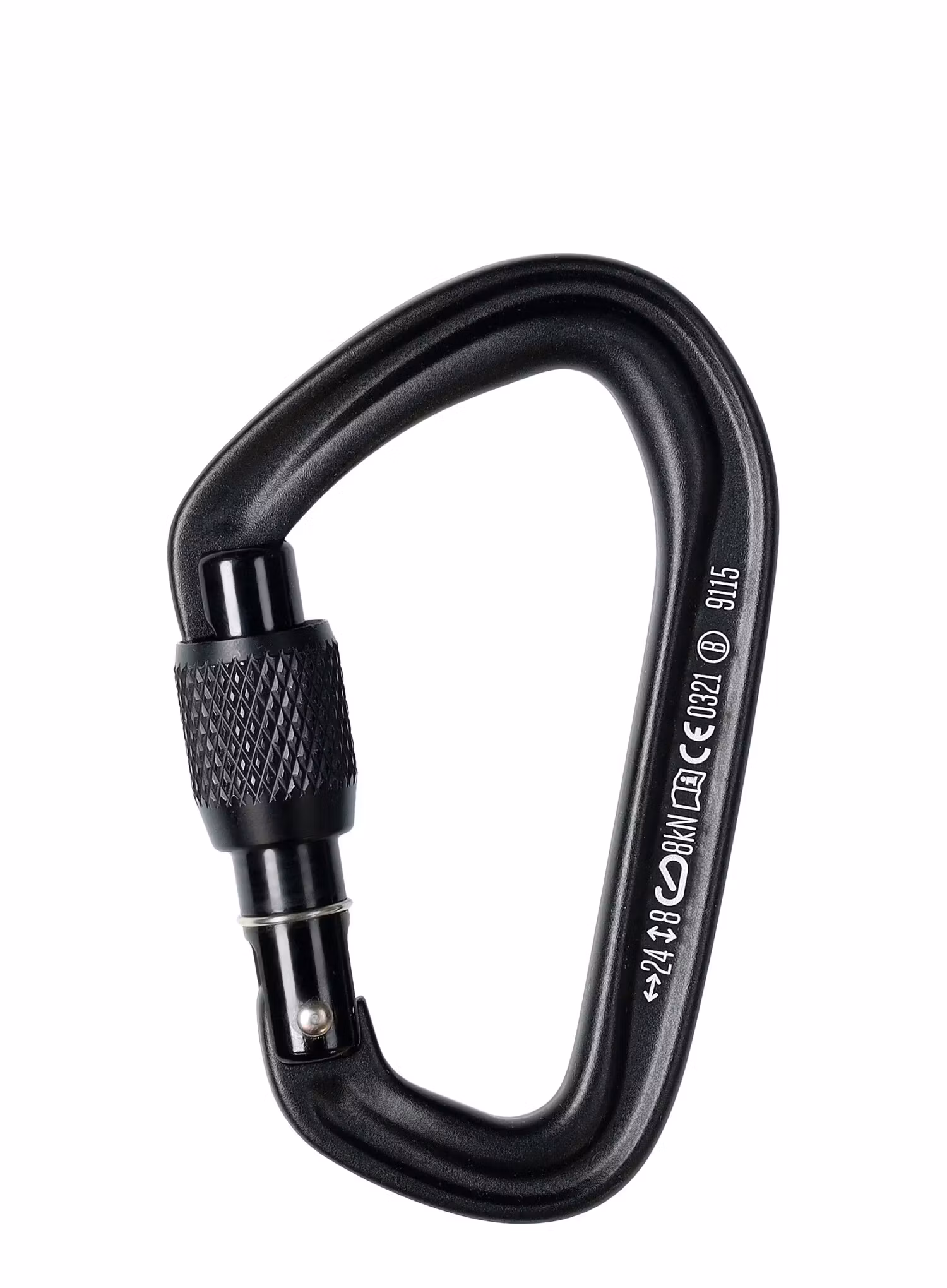 Karabinek Black Diamond HotForge Screwgate - black