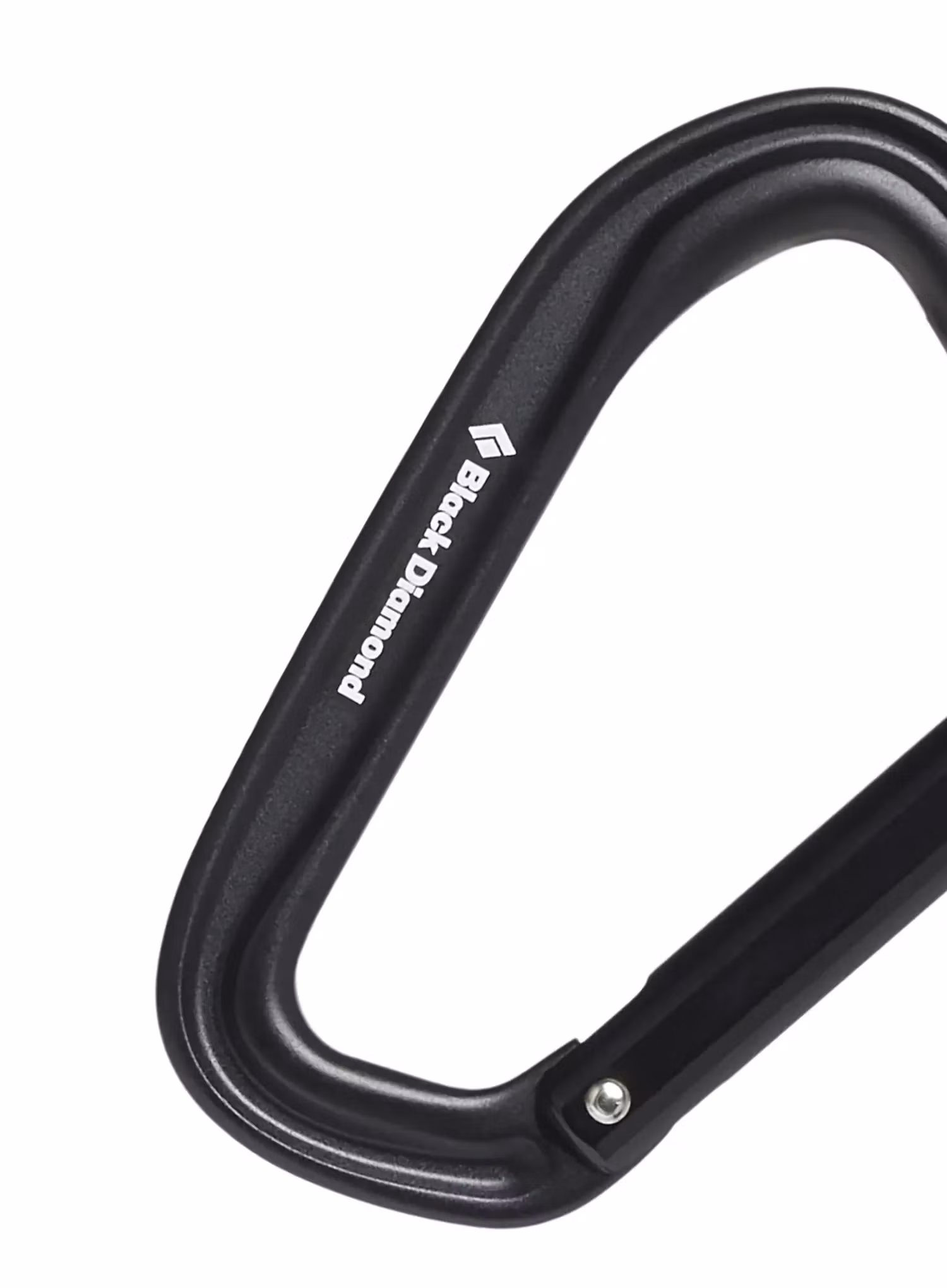 Karabinek Black Diamond HotForge Straight Gate - black