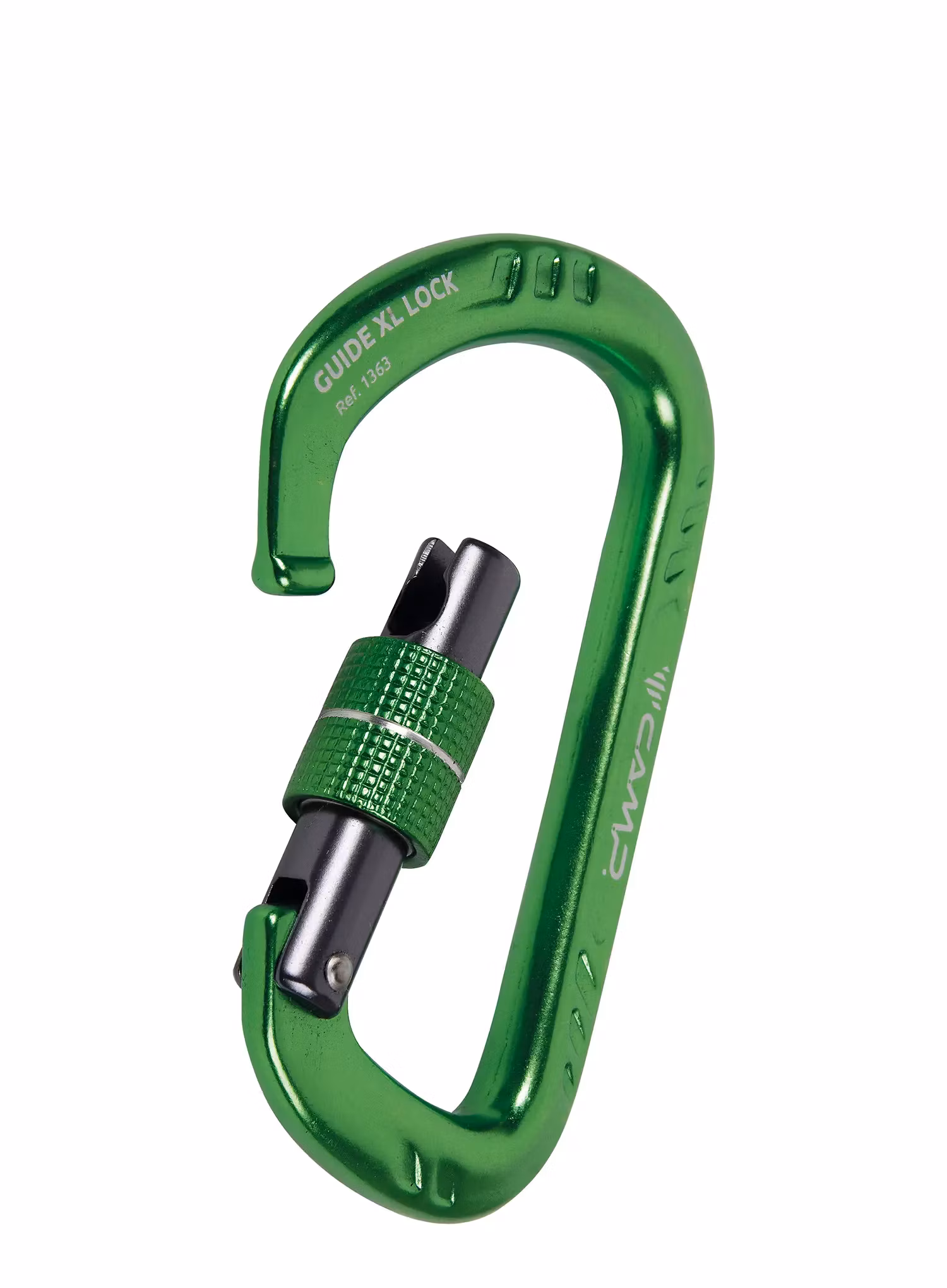 Karabinek Camp Guide XL Lock - green