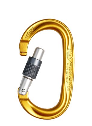 Karabinek zakręcany Climbing Technology/SKYLOTEC Pillar Pro SG - yellow